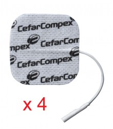 Cefar / Compex - Kleefelectroden Compex, normaal, 5x5cm, p--4