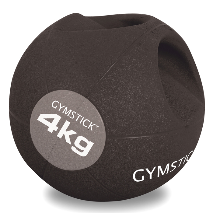 GYMSTICK - Medicine Ball avec poignée 4kg