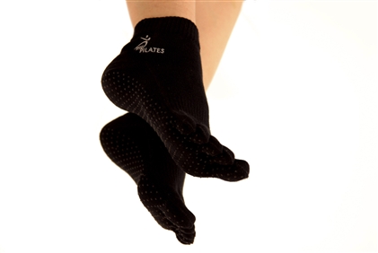 Sissel - Pilates Sockx - L--XL (40-45) - zwart