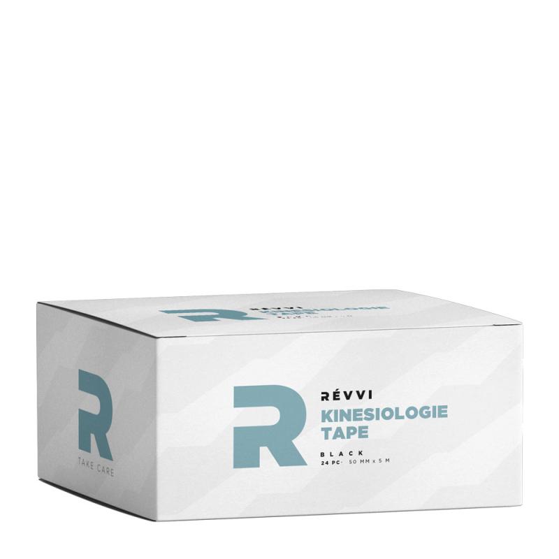 Revvi Kinesiology tape – black – multibox – 50mm x 5m - 24 rolls--box 