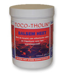 Toco Tholin - Toco Tholin Balsem Heet 250ml
