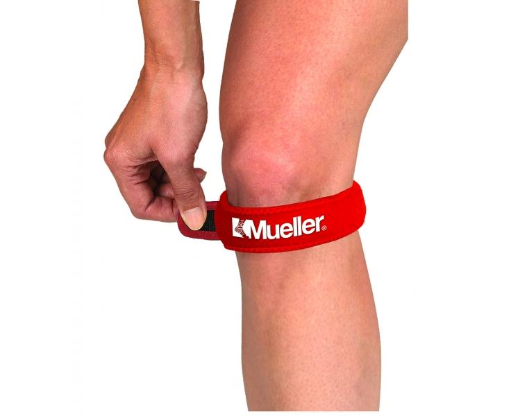 Mueller - Mueller Jumpers Knee strap - One size - rood