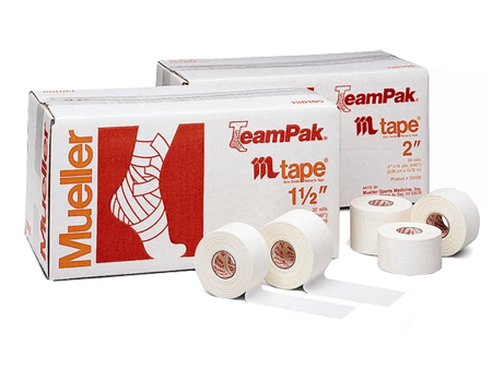 Rigide tape: Mueller Tape, 5cmx14m, p--24 rollen