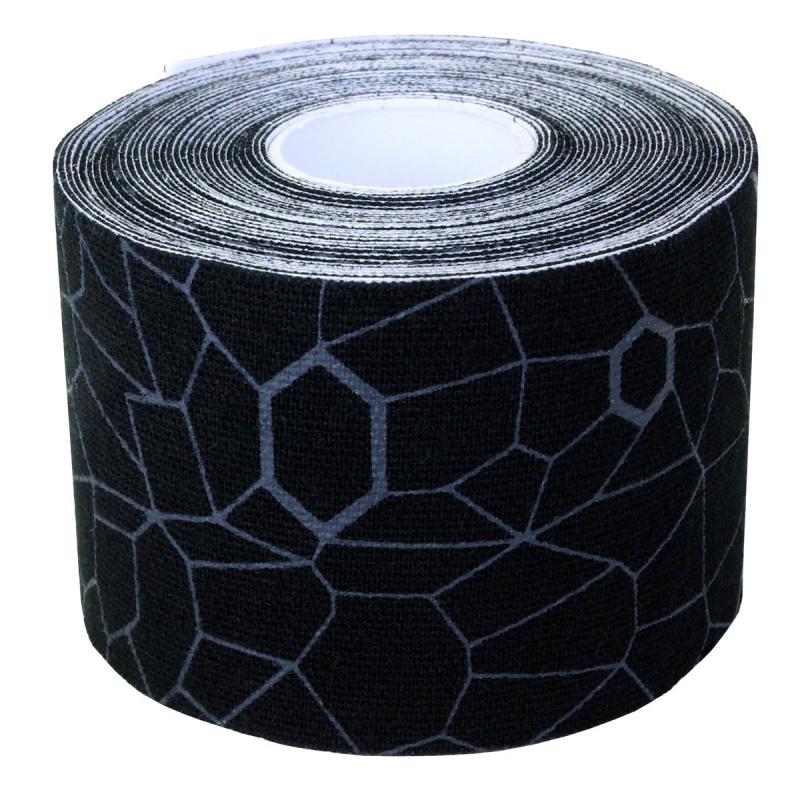 Kinesiology cramer tape 5cm x 5m retail P--24 zwart--grijs