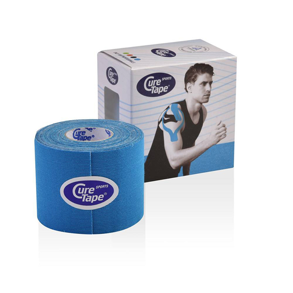 Cure tape - Cure Tape sports blue 5cm x 5m - p--1