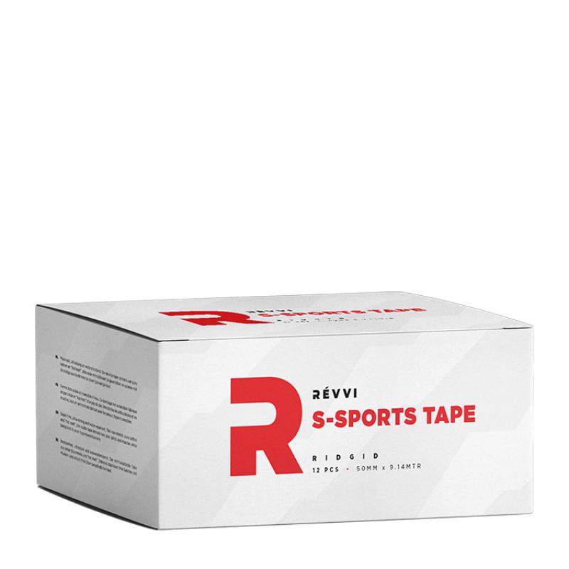 Revvi Kinesiology S-SPORTS fixation tape – multibox – 50mm x 9,14m – 12 rolls--box