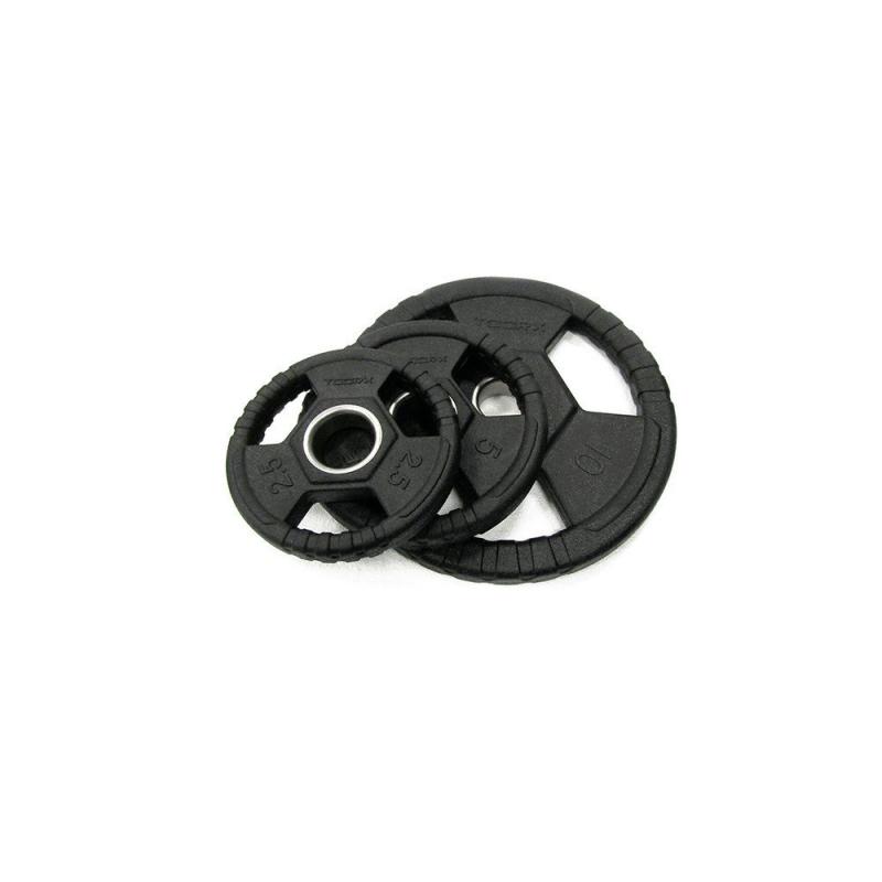 Toorx - Toorx Fitness Rubber olympische halterschijven-2,5 kg – p--stuk-  50mm – met handvaten