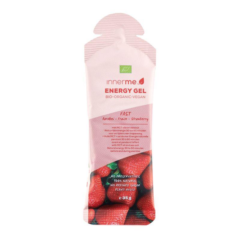 Innerme - Innerme Energy gel fast strawberry (12x35g) Bio 