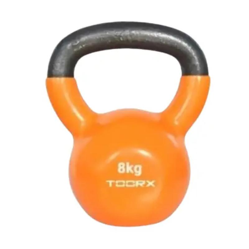 Toorx - Kettlebell vinyl – oranje – 8kg