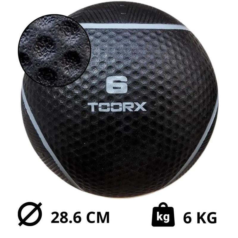 Toorx - Toorx medicine ball – grijs– 6kg